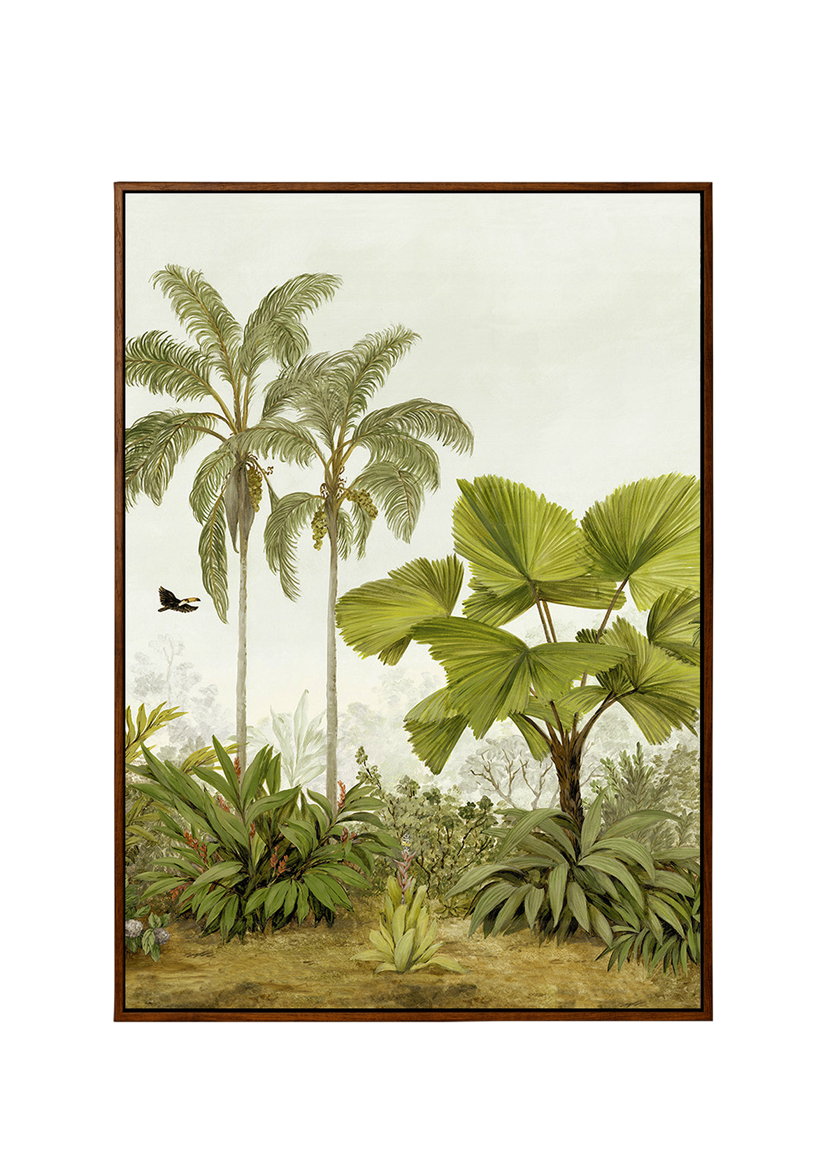 Quadro Fine Art Série "Itinerário Botânico" Vertical
