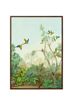 Quadro Fine Art Série "Pássaros" Vertical Dupla