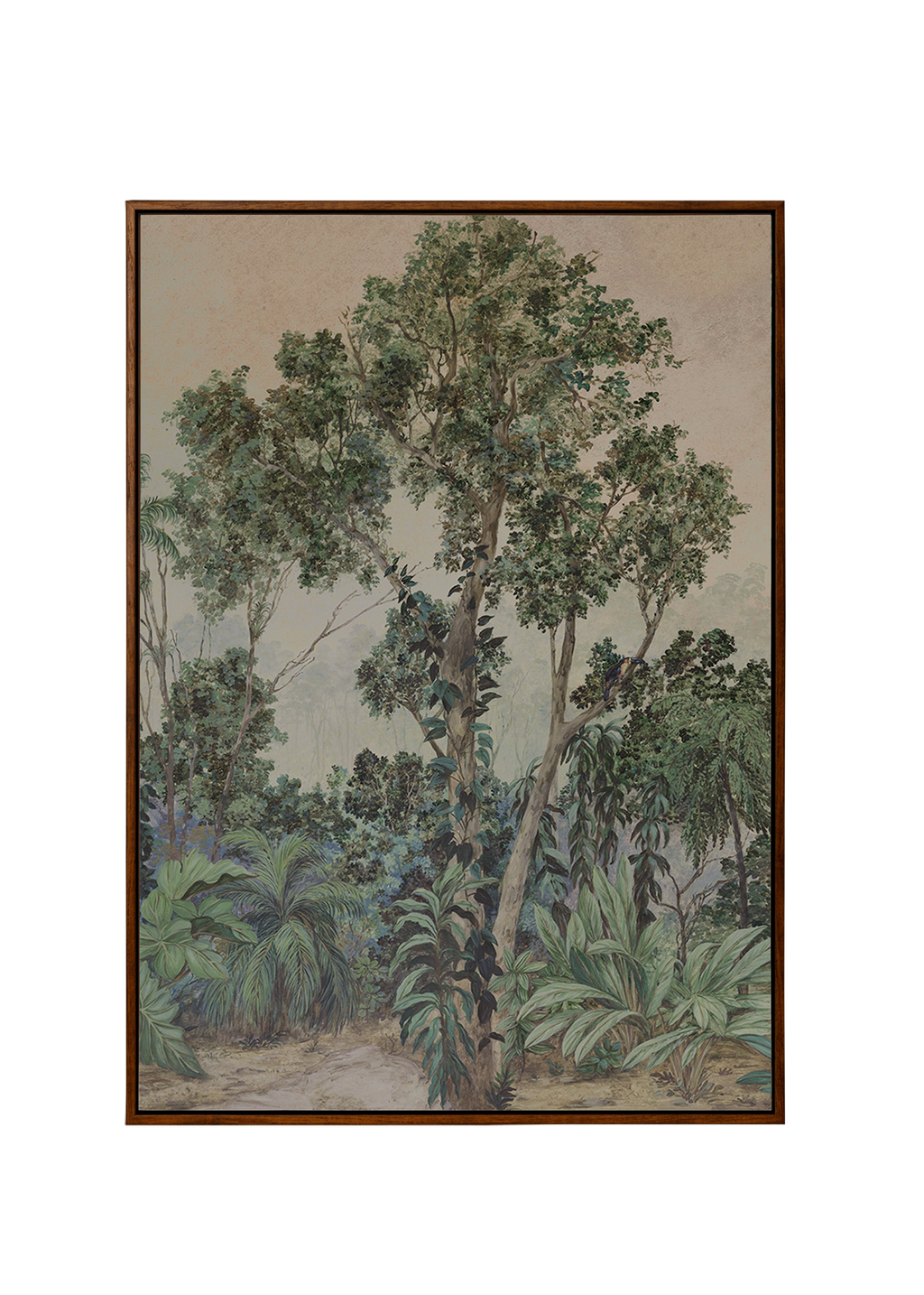 Quadro Fine Art Série "O Chamado da Floresta" Vertical