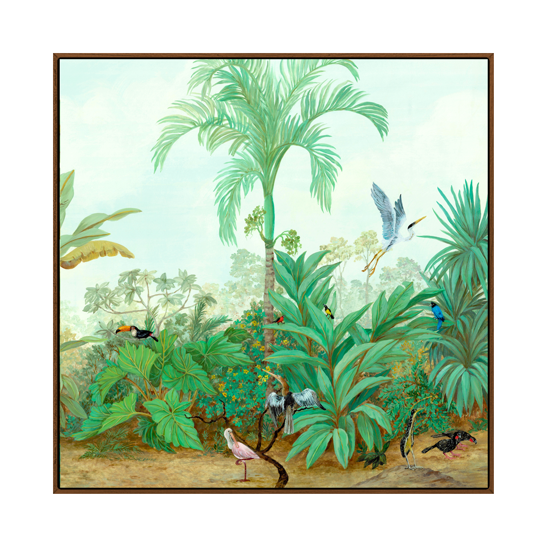 Quadro Fine Art Série "Pássaros" Dupla