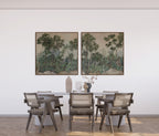 Quadro Fine Art Série "O Chamado da Floresta" Dupla