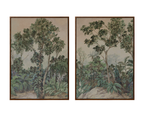 Quadro Fine Art Série "O Chamado da Floresta" Vertical Dupla