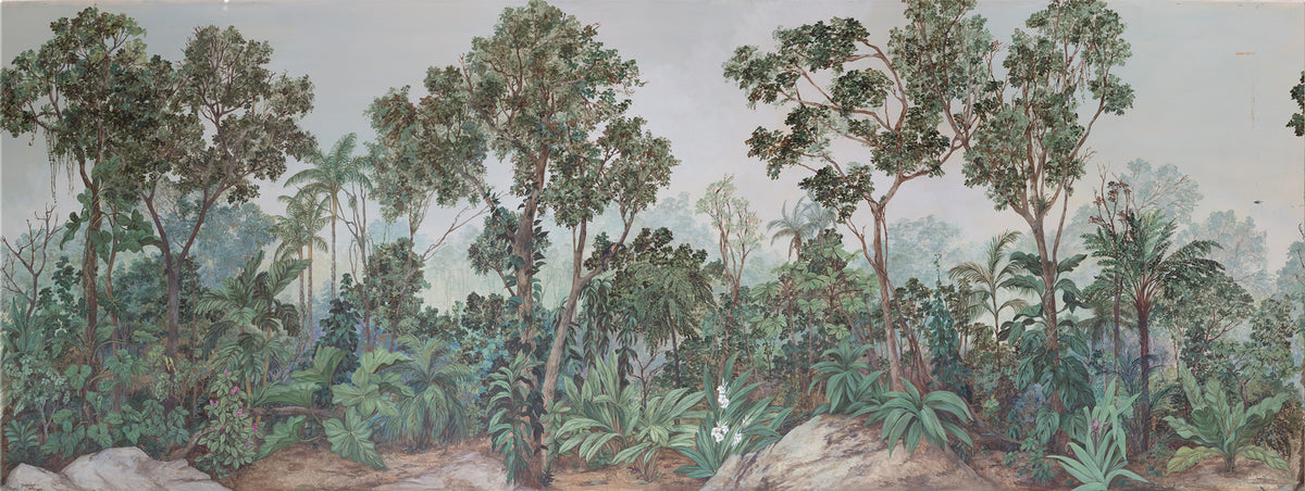 Papel de Parede Non Woven "O chamado da Floresta" Natural - ambiente