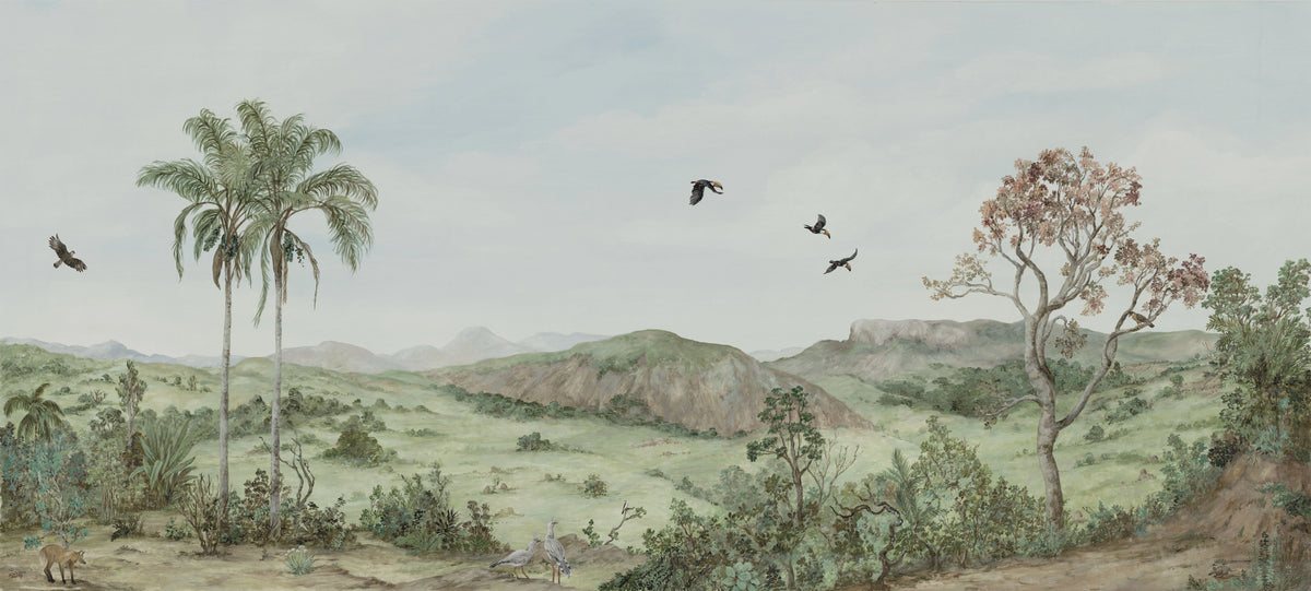 Papel de Parede Non Woven  "Serra da Canastra" Mate - obra completa