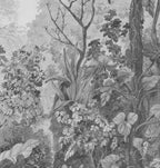 Papel de Parede Non Woven "O chamado da Floresta" P&B - detalhe