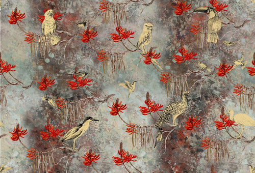 Amostra — Papel de Parede Non Woven "Inverno" - obra completa