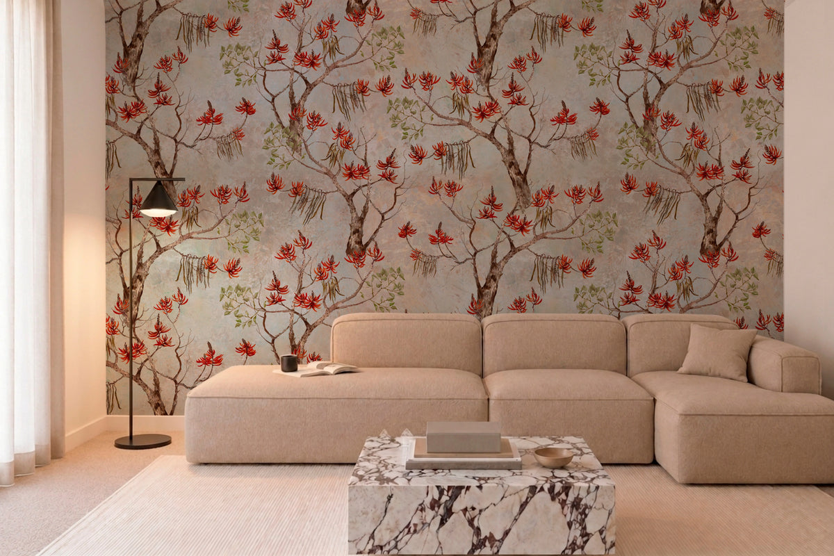Papel de Parede Non Woven "Primavera" - mockup